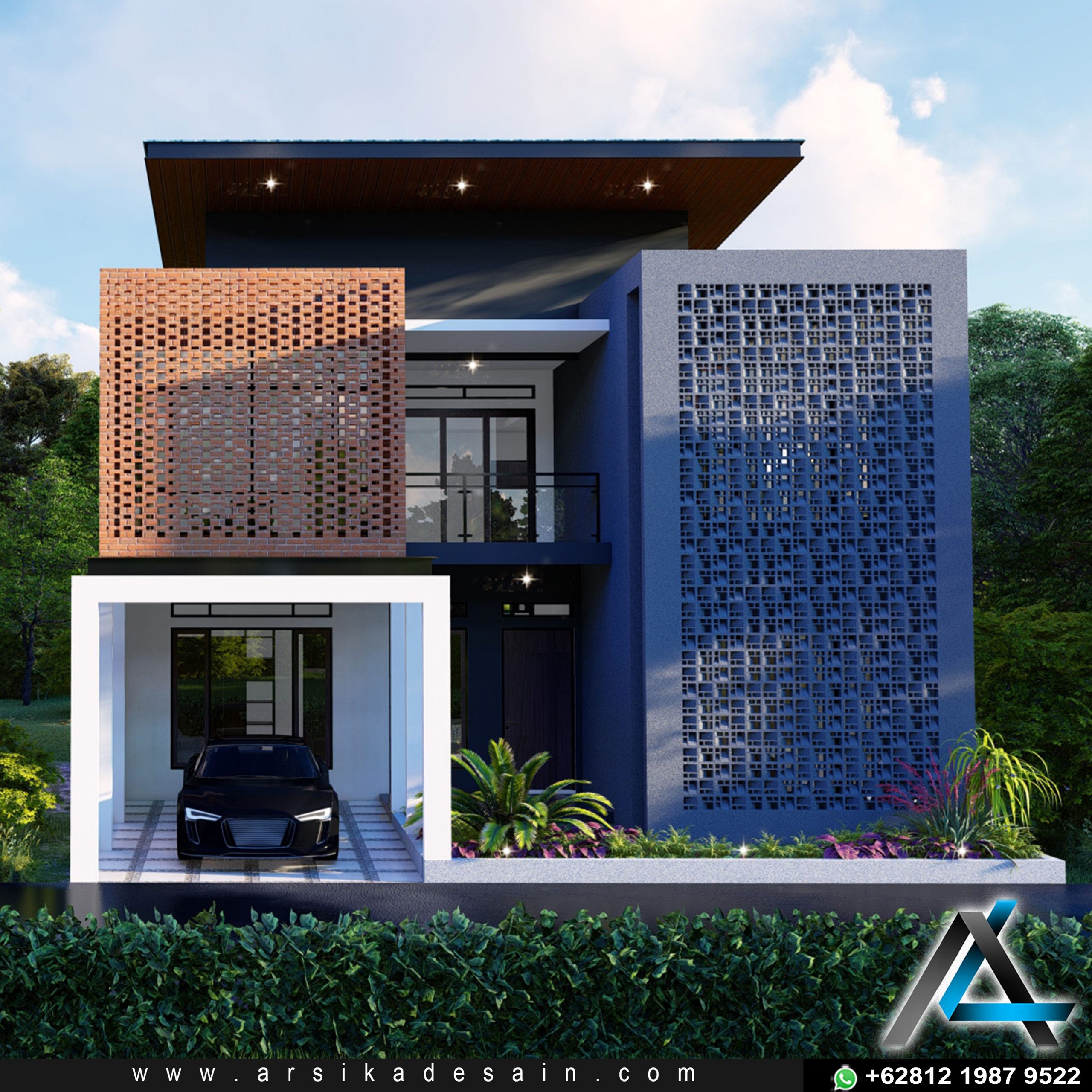 Rumah Industrial Minimalis – Minimalis123