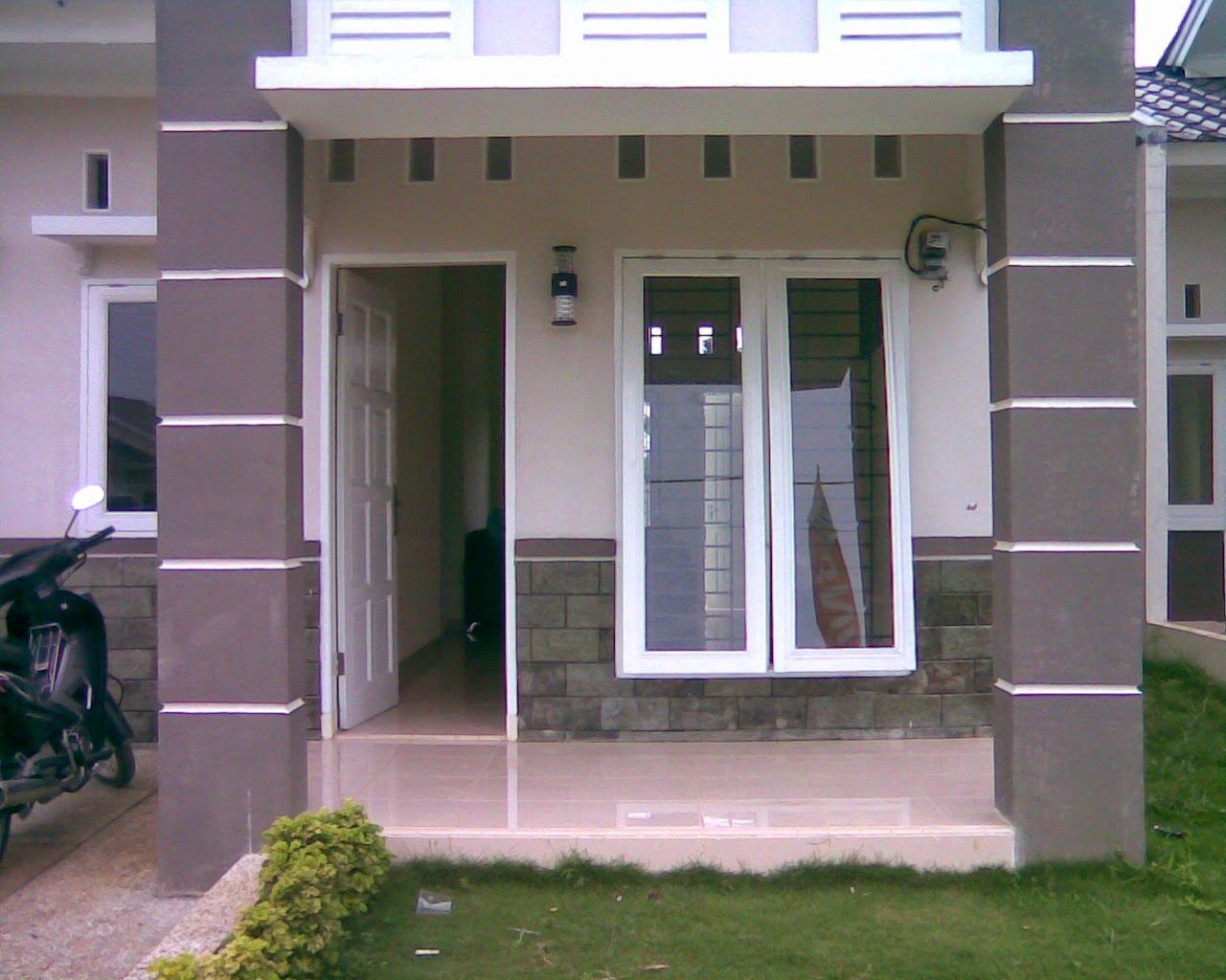 Teras Rumah Minimalis Modern Minimalis123