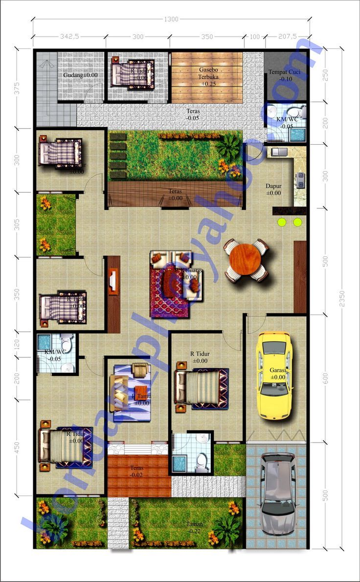 Desain Rumah 4 Kamar Minimalis123